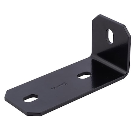 3 In H X 65 In W X 18 In D Black Steel InsideOutside Corner Brace